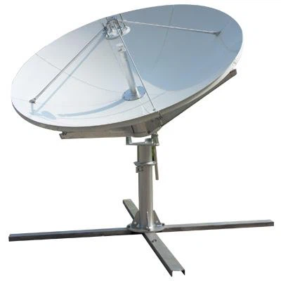 Anteny stacji naziemnej o długości 2,4 m